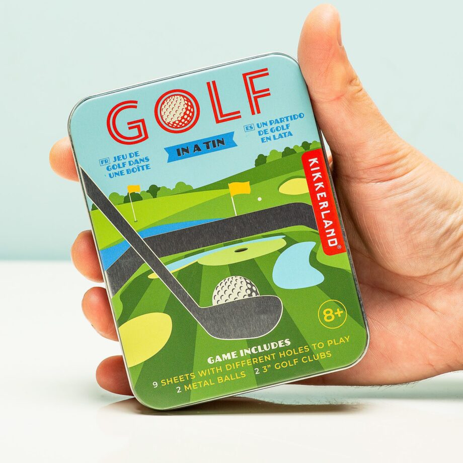 Golf in een blikje