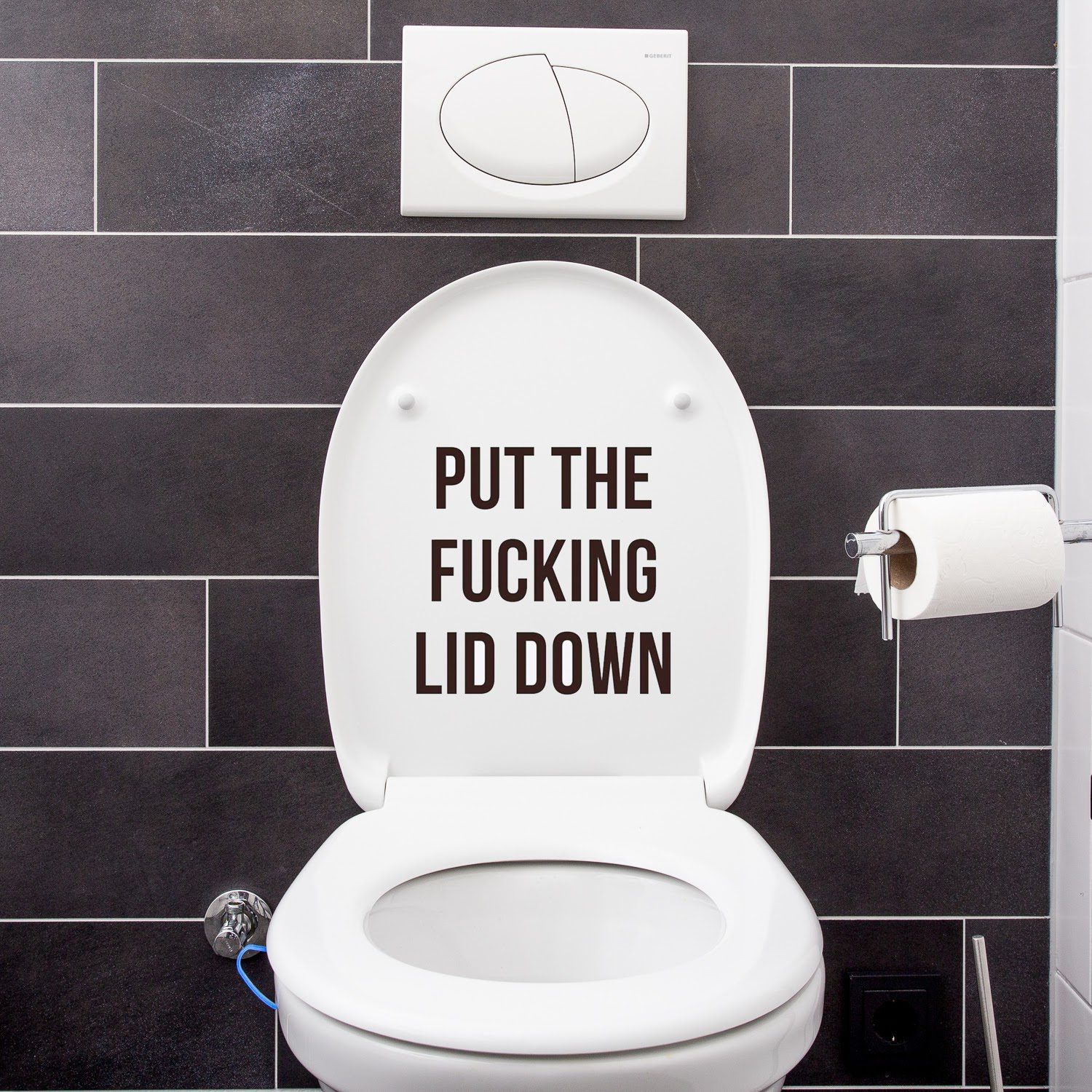 Put The Fucking Lid Down Toiletsticker