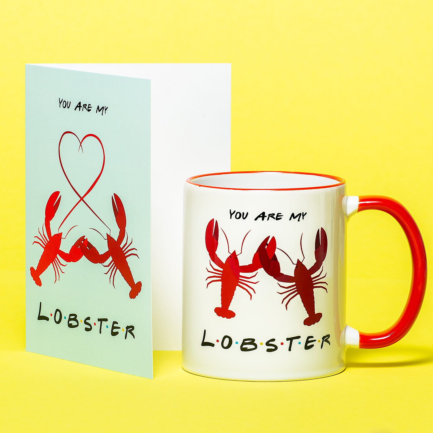 Mok You Are My Lobster - Mok En Kaart