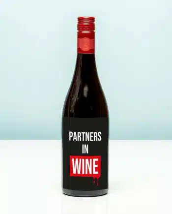 Wijnfles Partners in wine