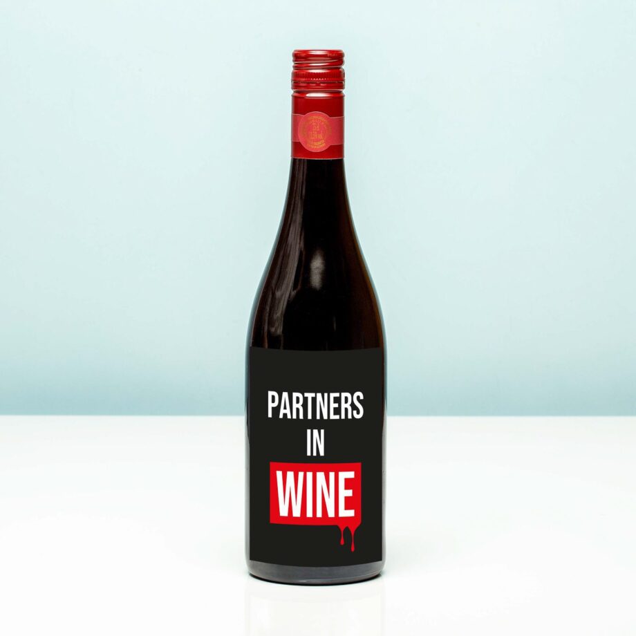 Wijnfles Partners in wine