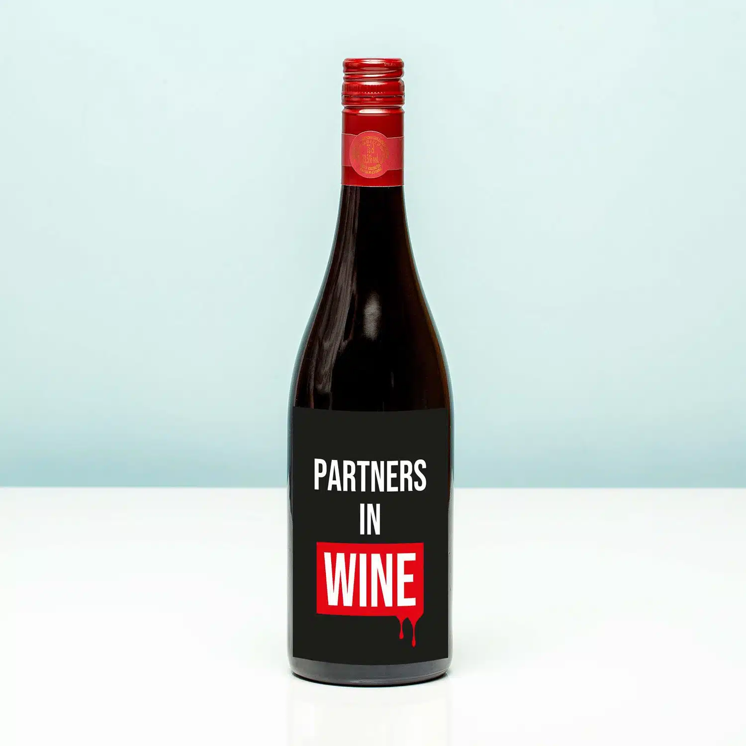 Wijnfles Partners in wine