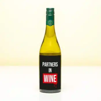 Wijnfles Partners in wine - Wit (Sauvignon Blanc)