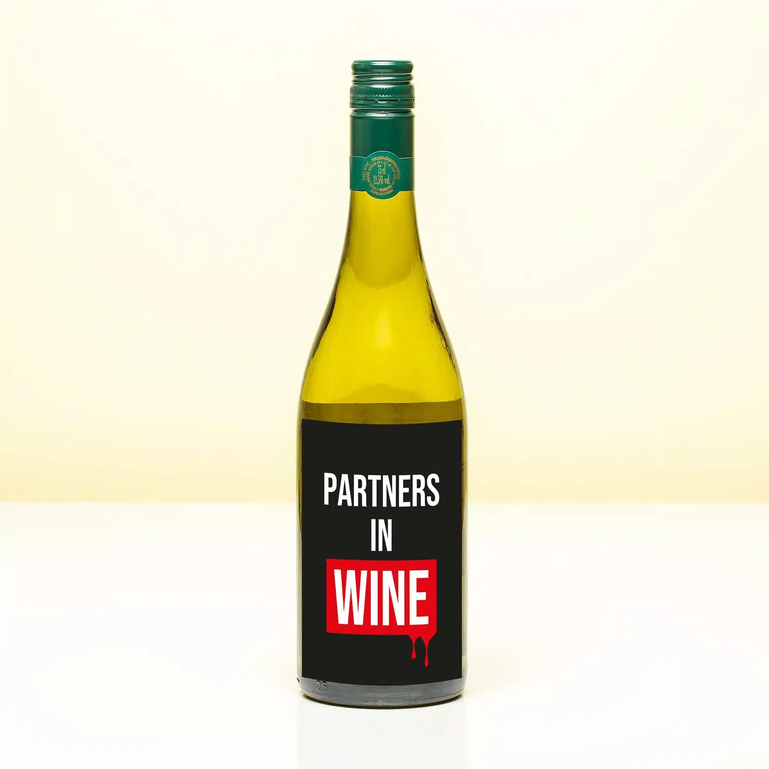 Wijnfles Partners in wine