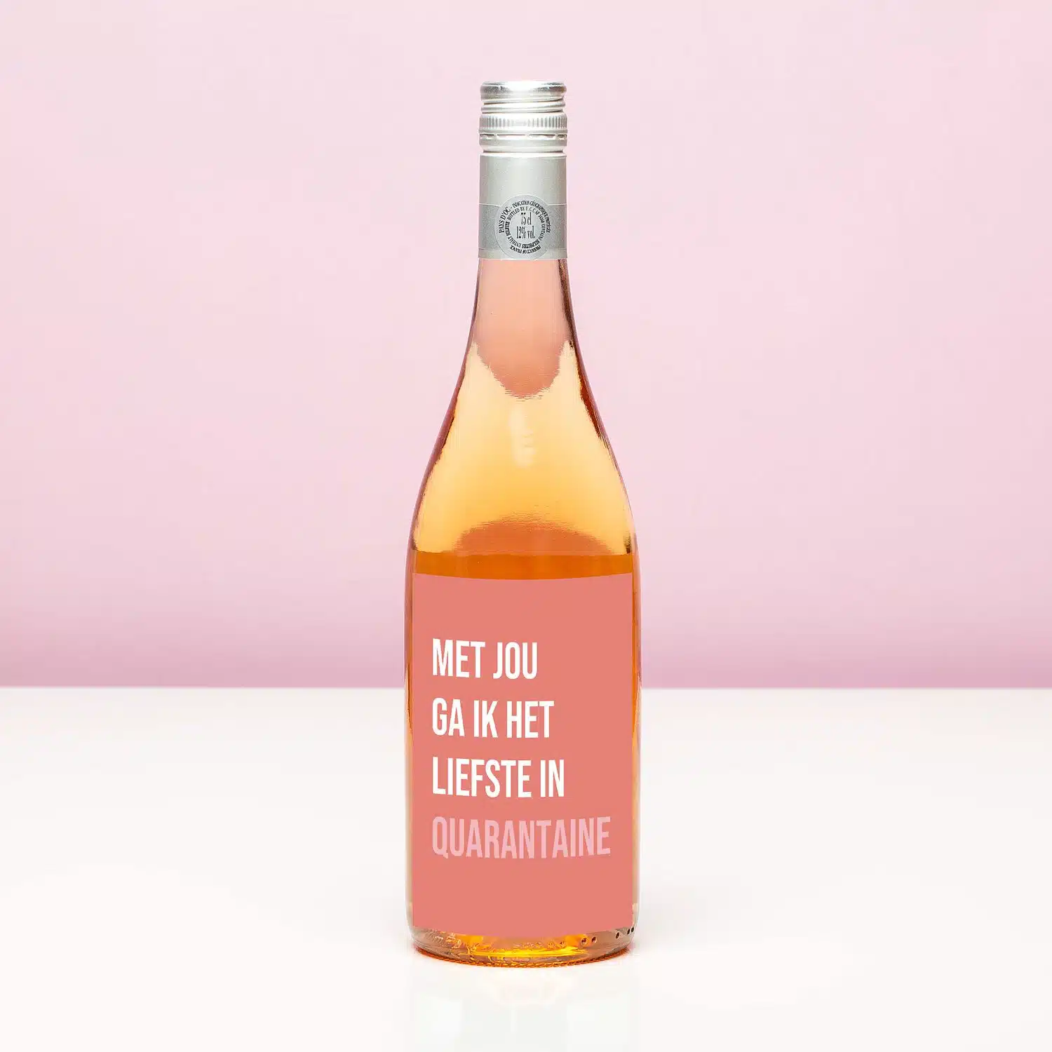 Wijnfles Quarantaine