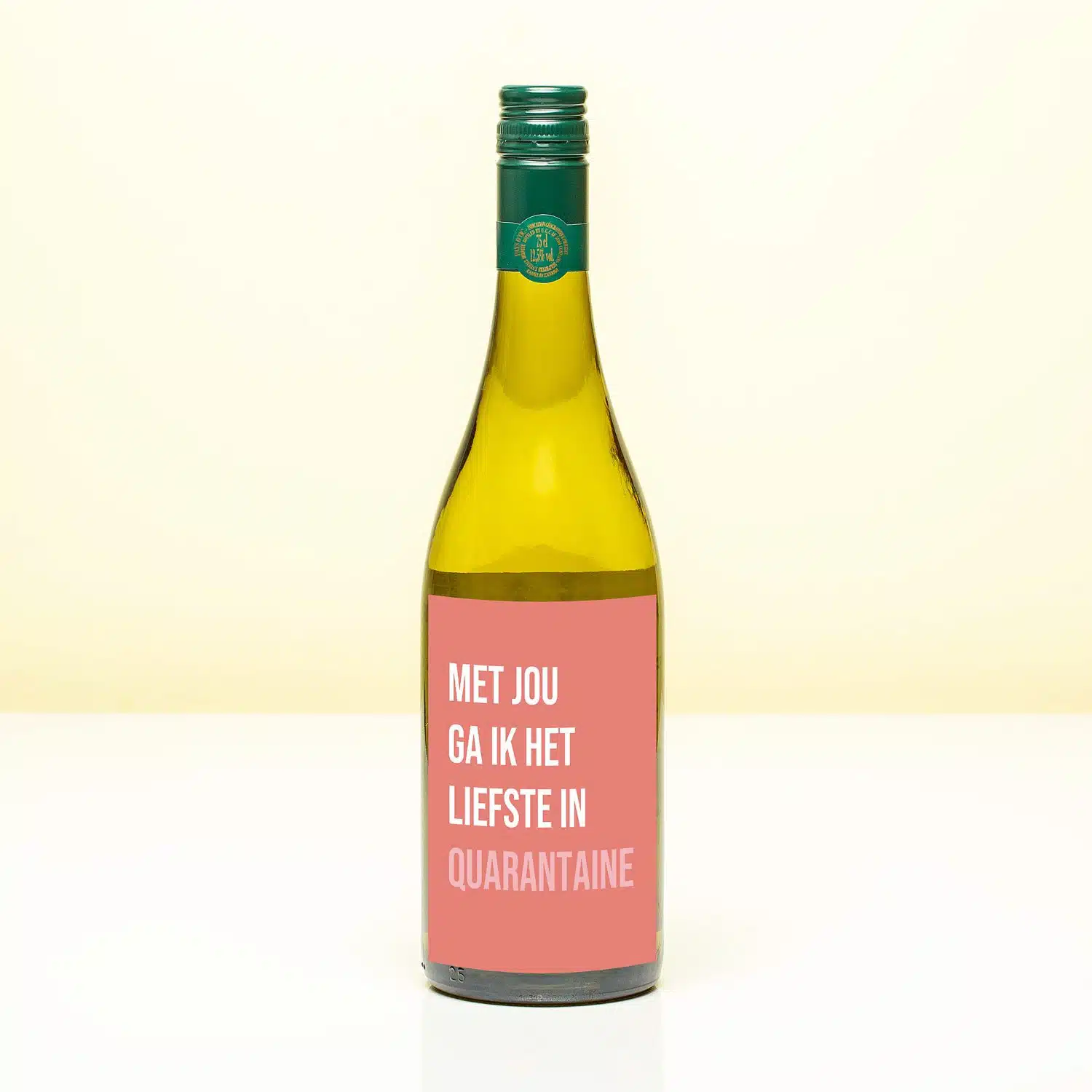Wijnfles Quarantaine
