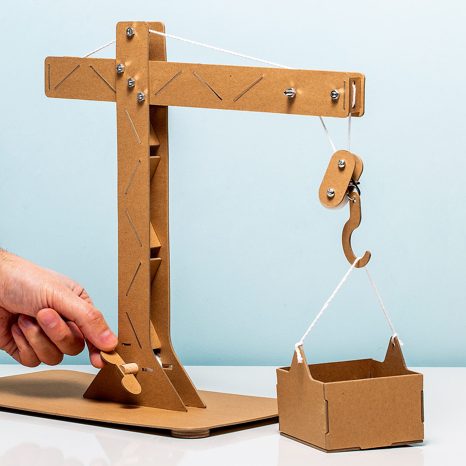 Newton's Lab Hijskraan DIY Kit