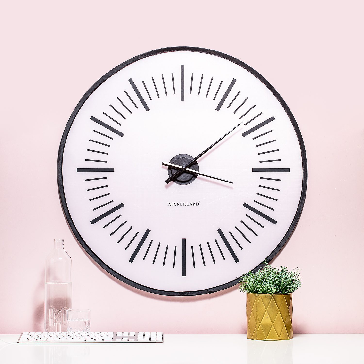Kikkerland Pop-up Wandklok