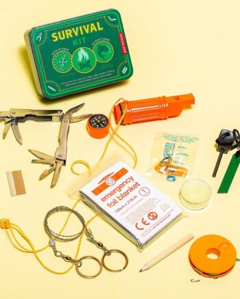 Survivalkit in een blikje