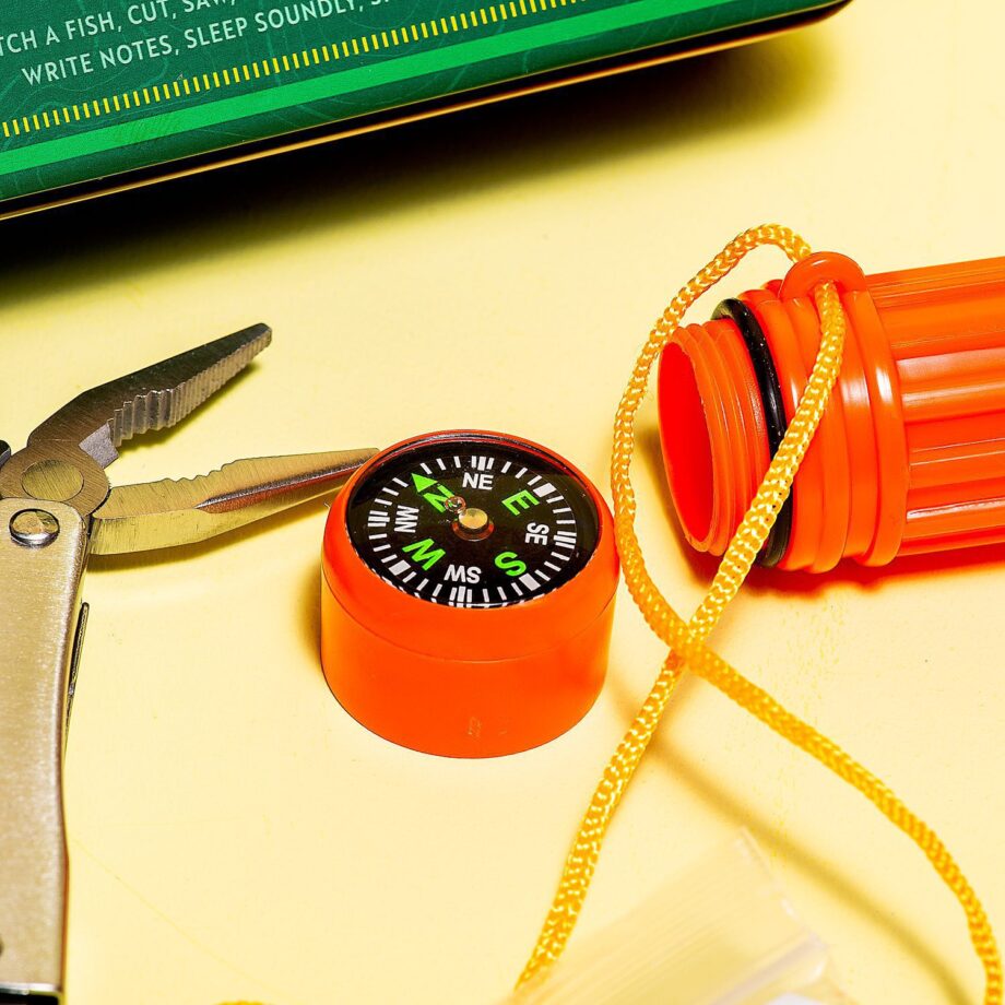 Survivalkit in een blikje