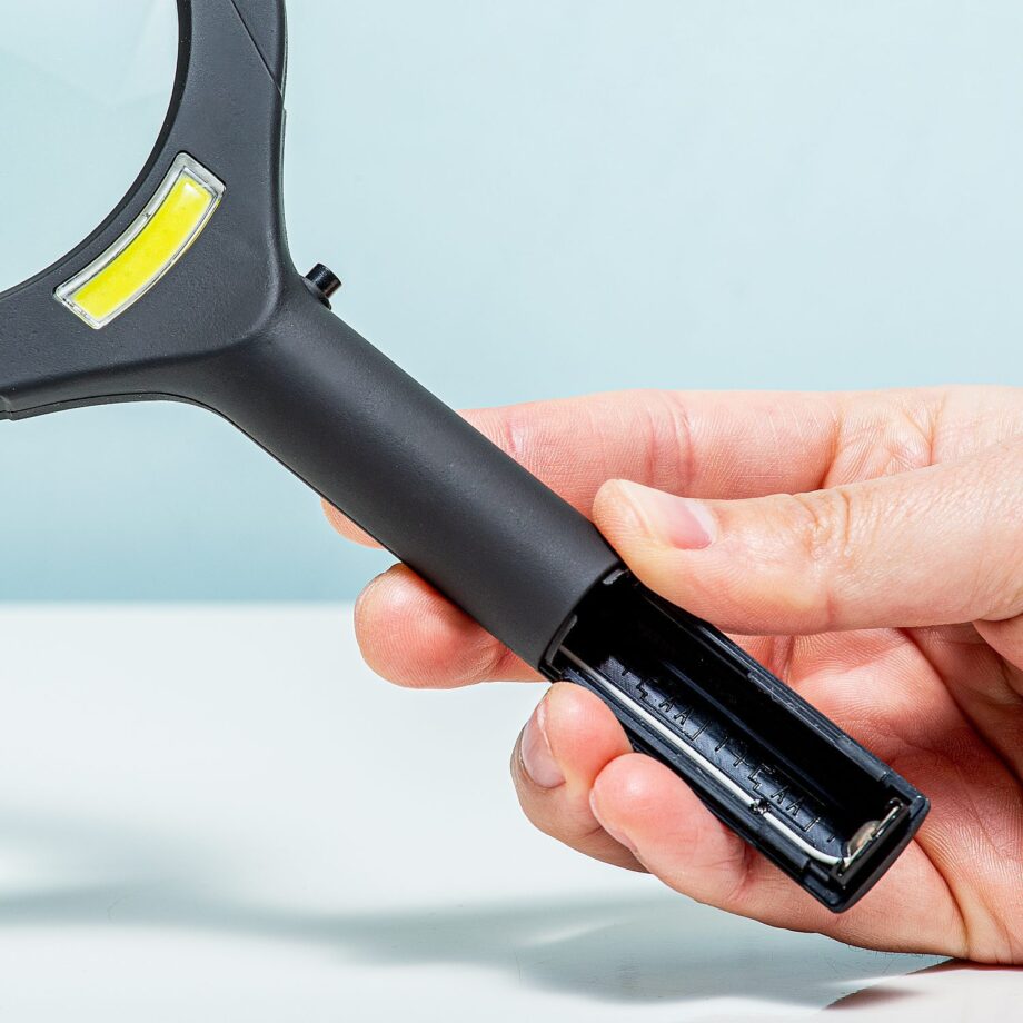 Vergrootglas met verlichting