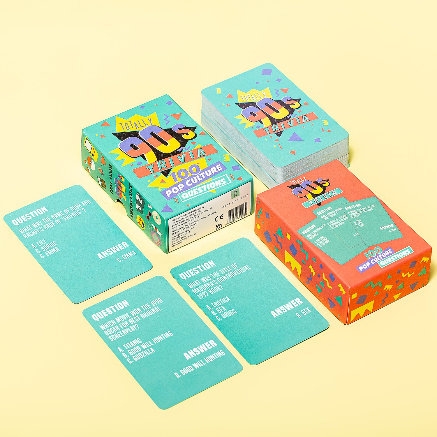Trivia Spel - Jaren 90
