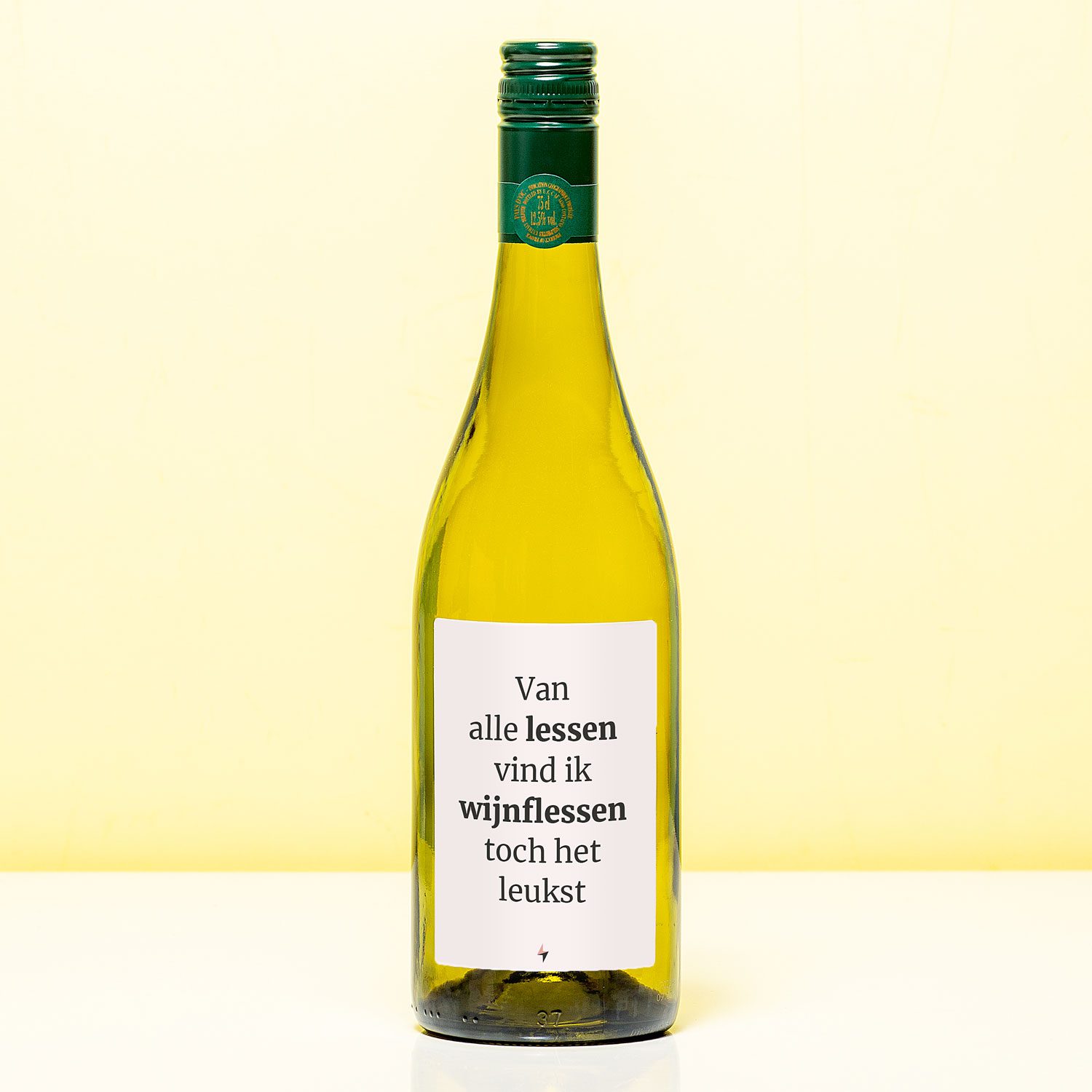 Wijnfles Van Alle Lessen - Wit (Sauvignon Blanc)