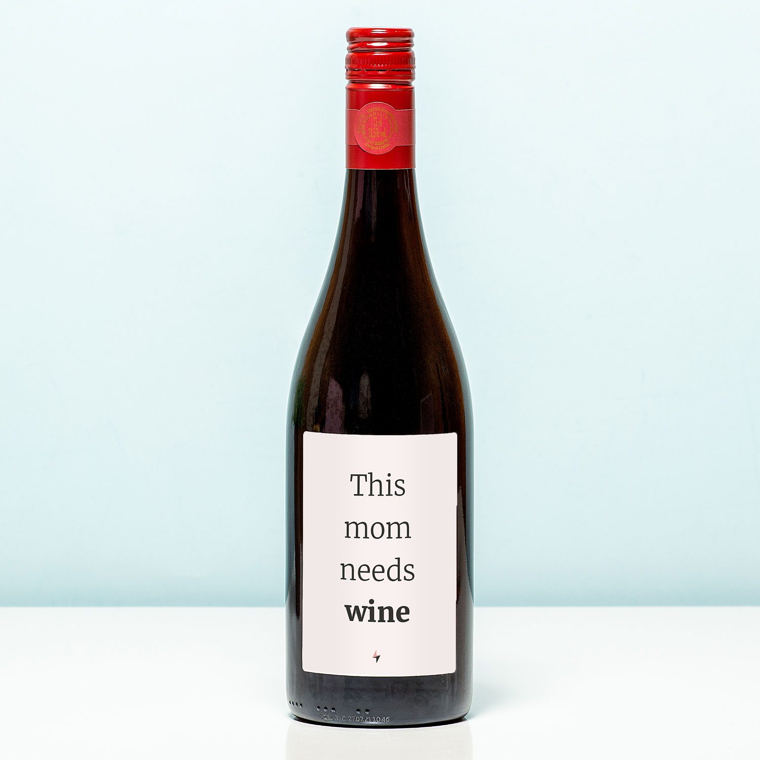 Wijnfles This Mom Needs Wine - Rood (Merlot)
