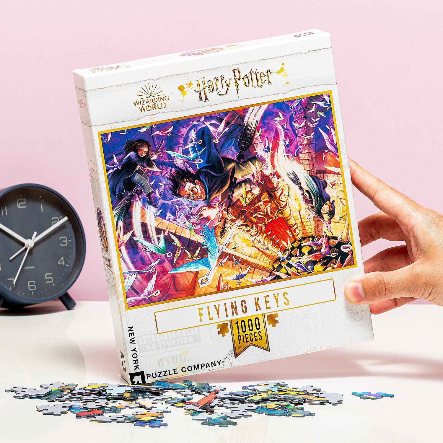 Harry Potter 1000 Stukjes Puzzel Vliegende Sleutels