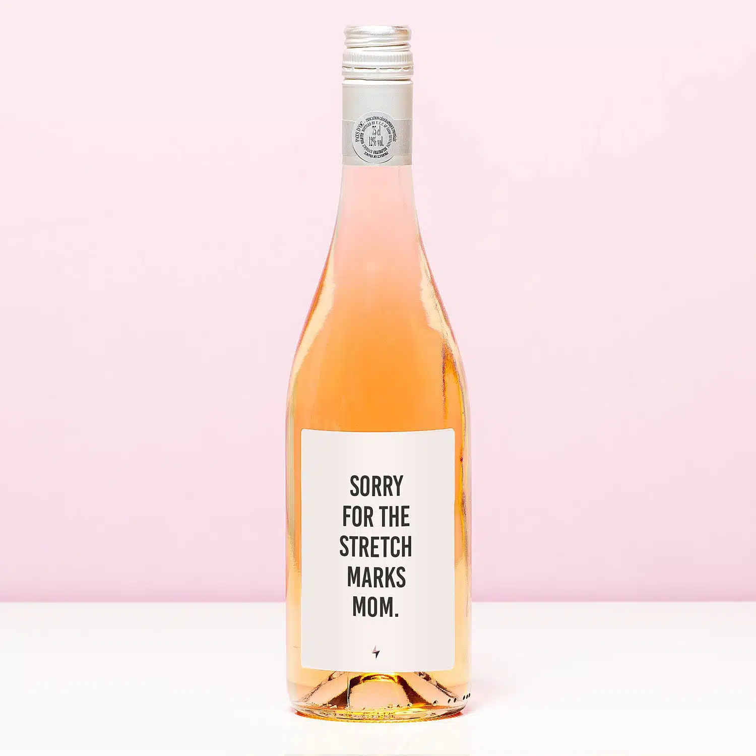 Wijnfles Sorry for the stretch marks