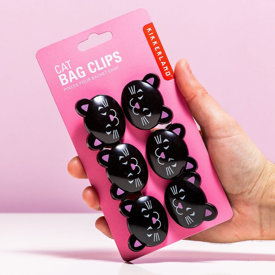 Kat bag clips (set van 6)