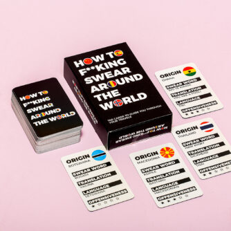 How to fucking Swear Around the World Card Game 