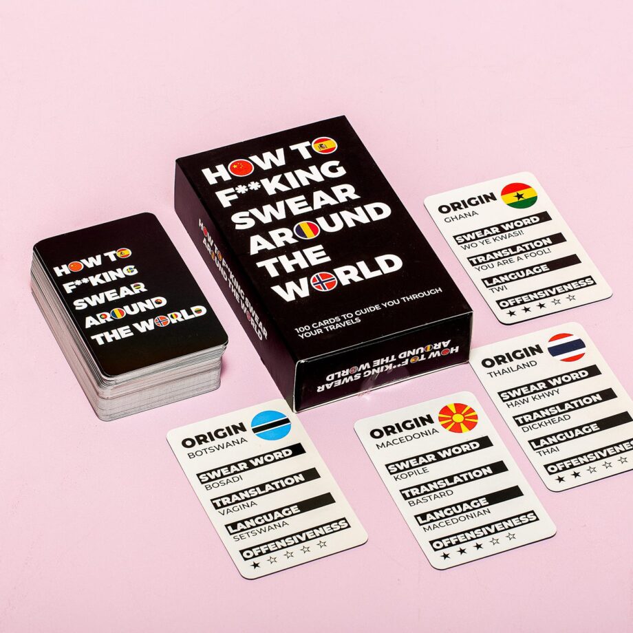 How to fucking swear around the world kaarten