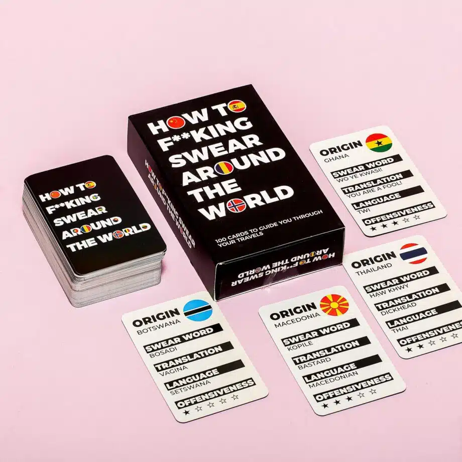 How to fucking swear around the world kaarten