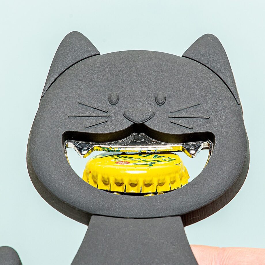 Kat magnetische flesopener