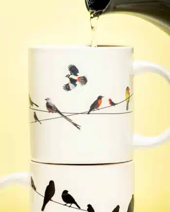 Warmtegevoelige mok Vogels