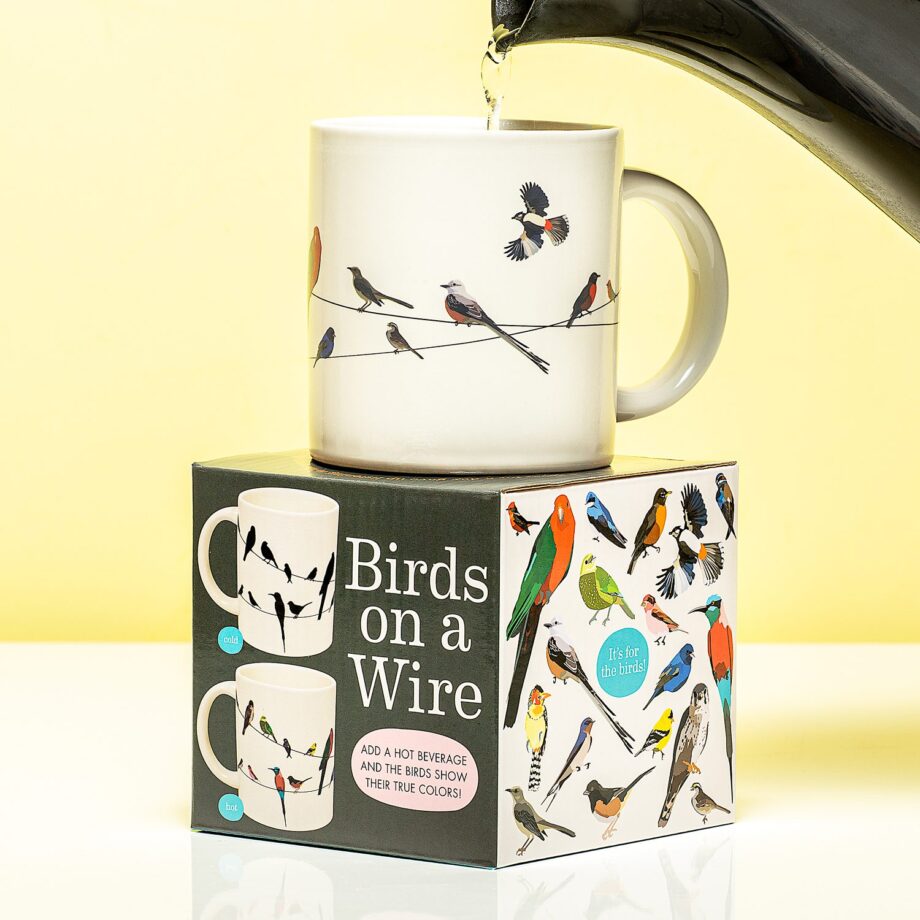 Warmtegevoelige mok Vogels