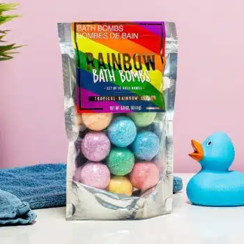 Regenboog bruisballen