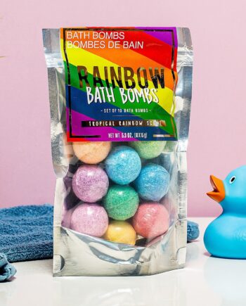 Regenboog bruisballen