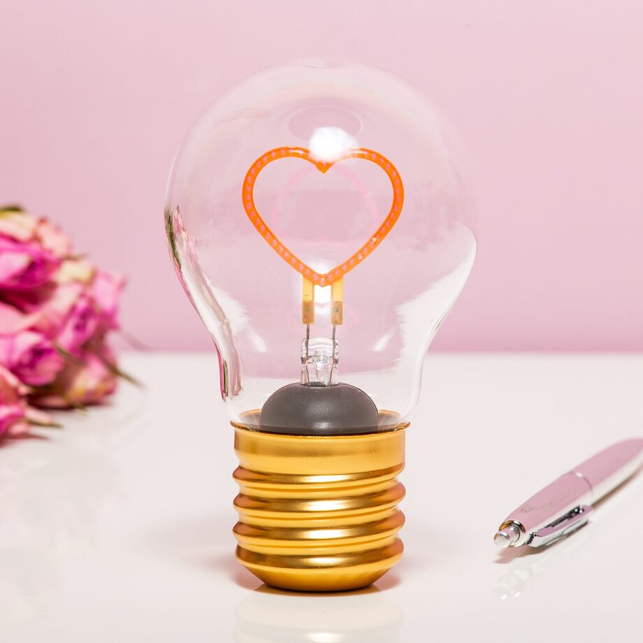 Oplaadbare LED filament lamp