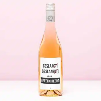Wijnfles Geslaagdt - Rosé (Blush Rosé)