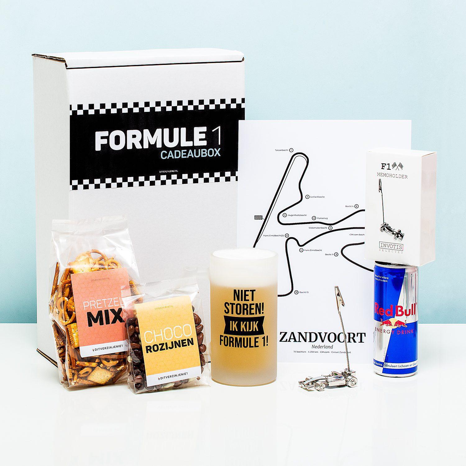 Cadeaubox Formule 1, cadeau voor fanaat