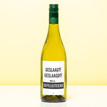 Wijnfles Geslaagdt - Wit (Sauvignon Blanc)