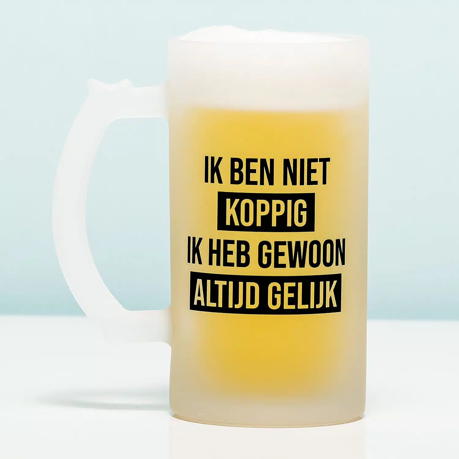 Bierpul Ik ben niet koppig