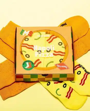 Napoli pizza sokken (set van 2)