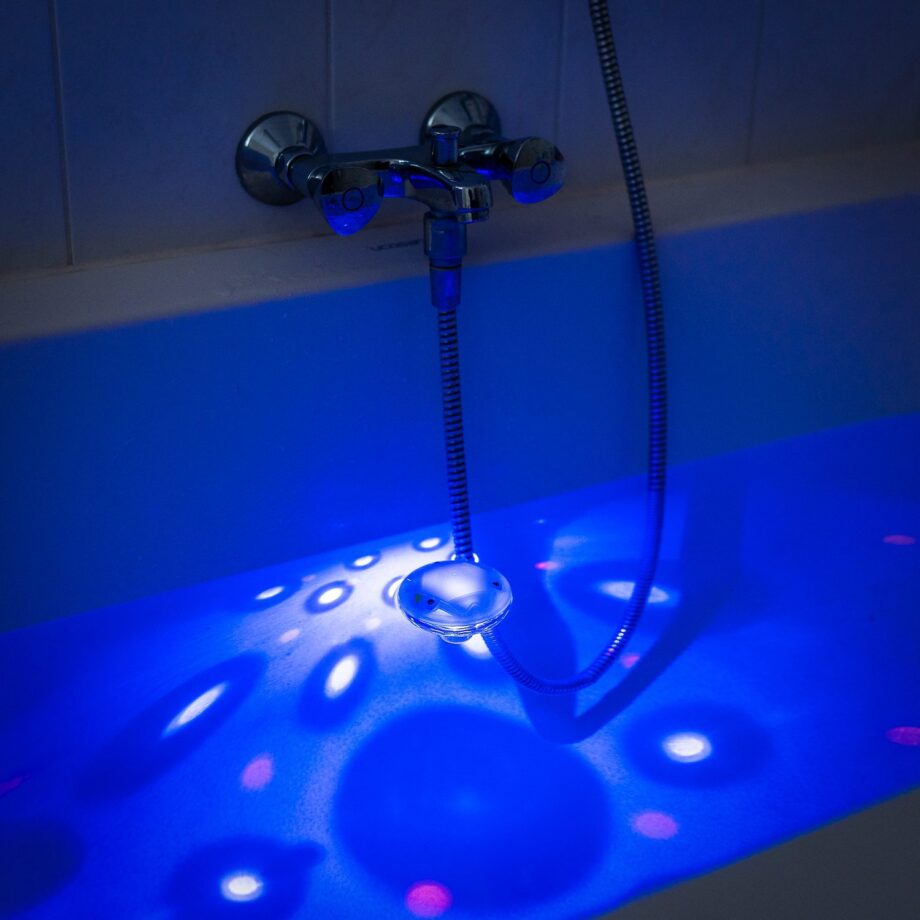 Onderwater lichtshow
