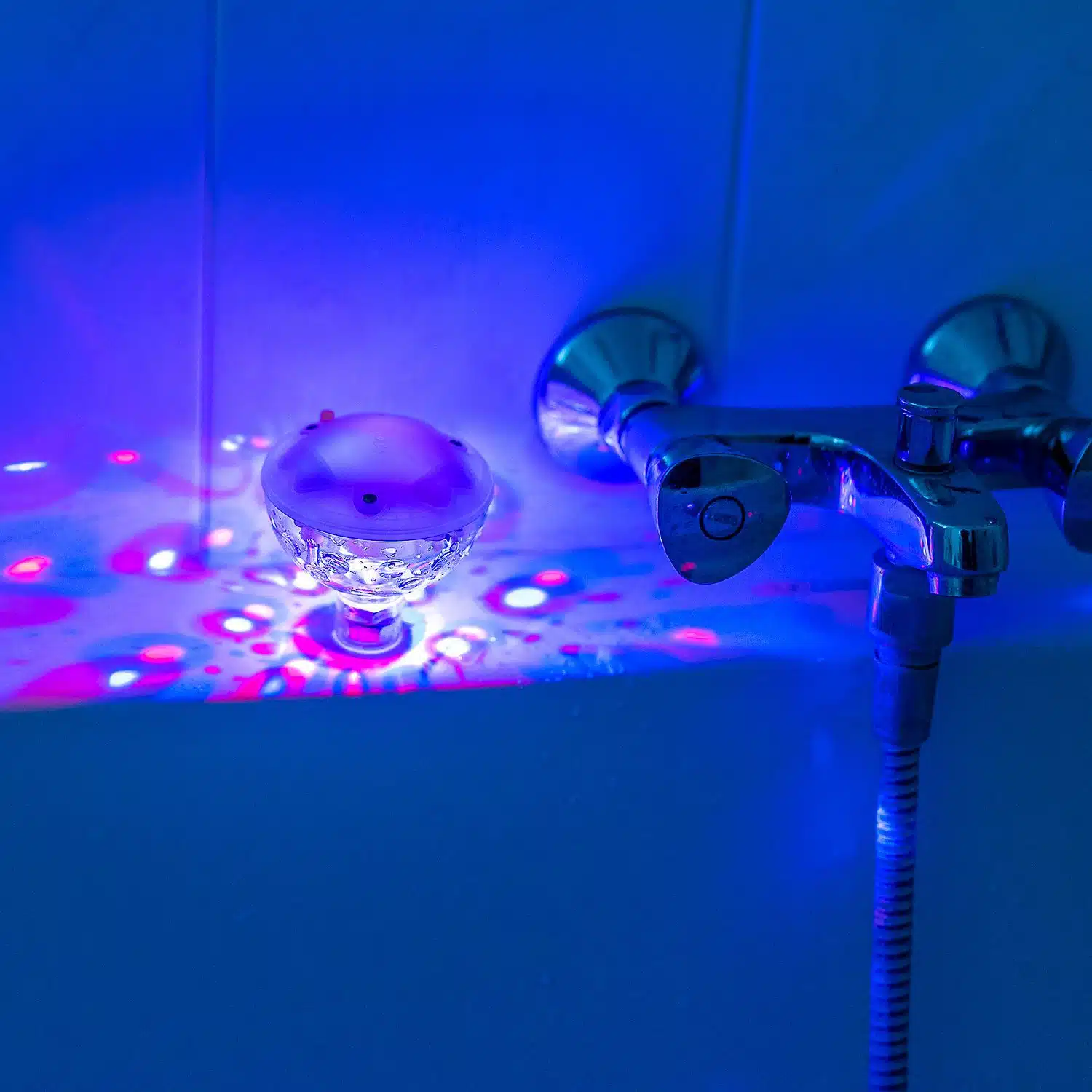 Onderwater lichtshow