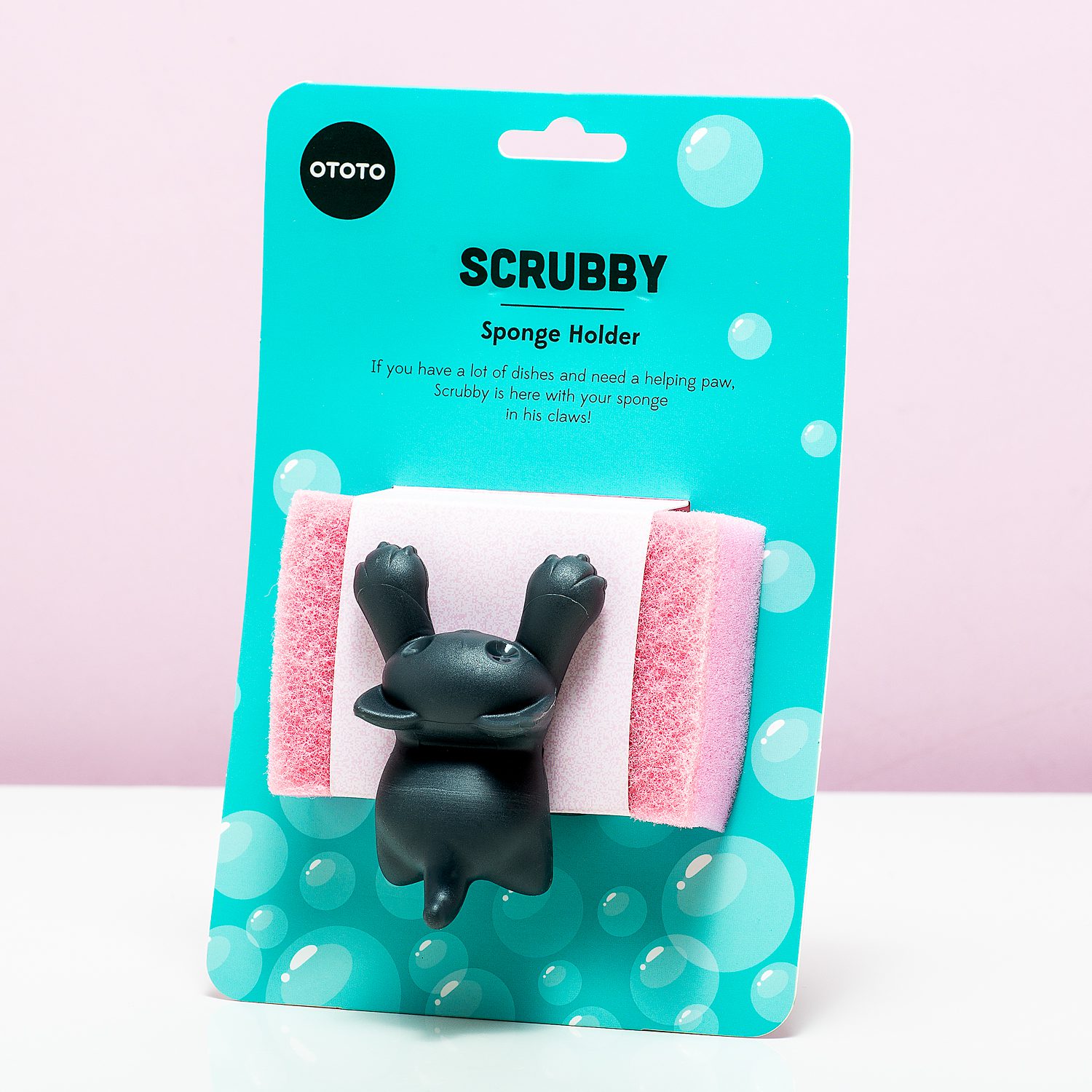 OTOTO Scrubby Cat Sponge Holder