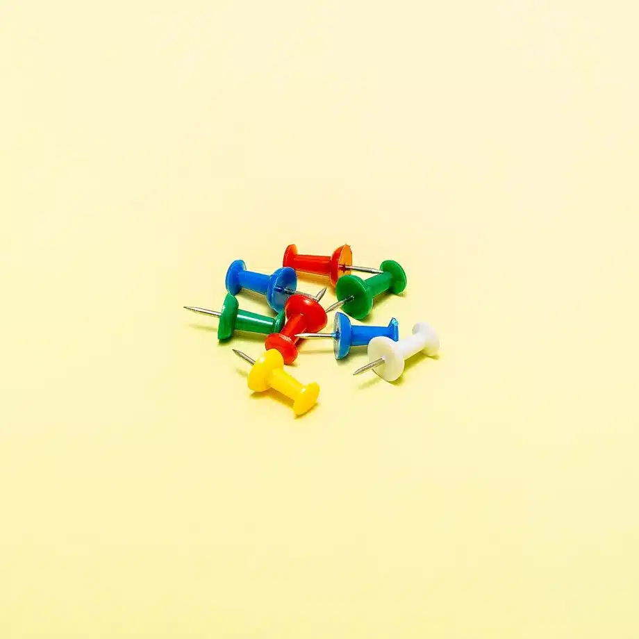 Zelfklevende hexagon prikborden (set van 3)