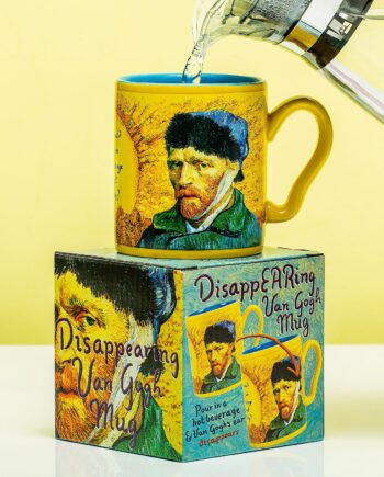 Vincent van Gogh warmtegevoelige mok - op verpakking