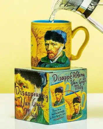 Vincent van Gogh warmtegevoelige mok - op verpakking