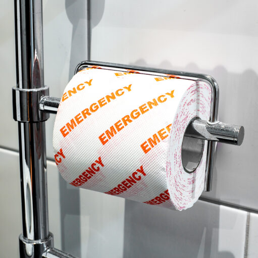 Emergency wc-papier - in toilet