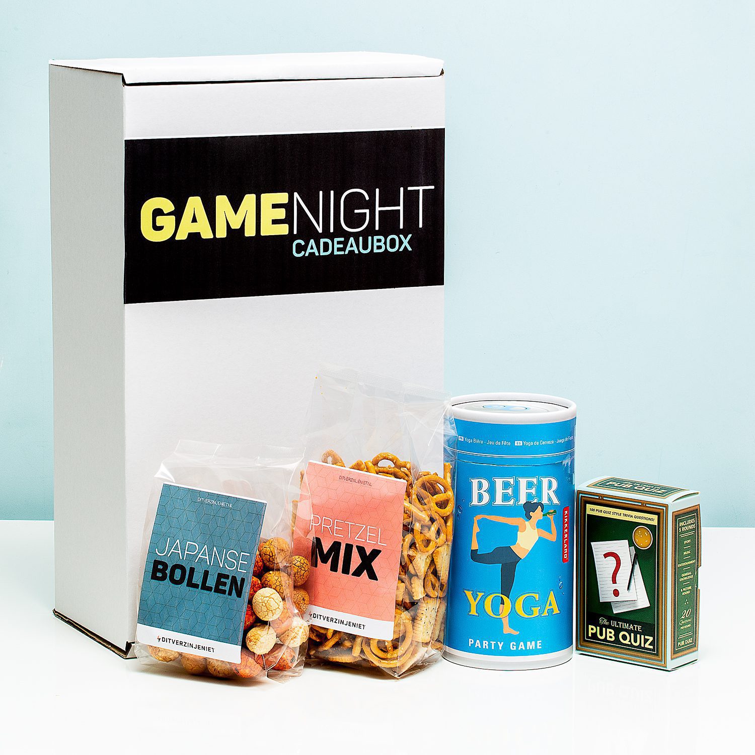 Cadeaubox Spelletjesavond Cadeaubox Spelletjesavond