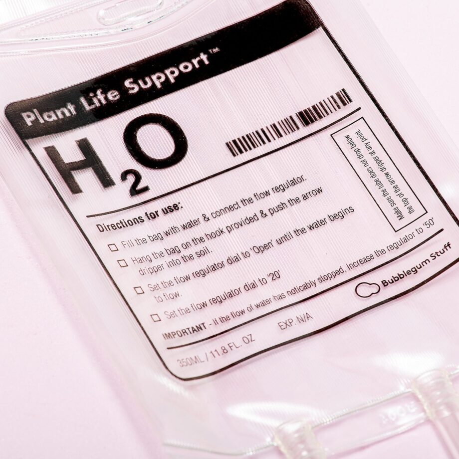 Infuuszak bewateringssysteem voor planten