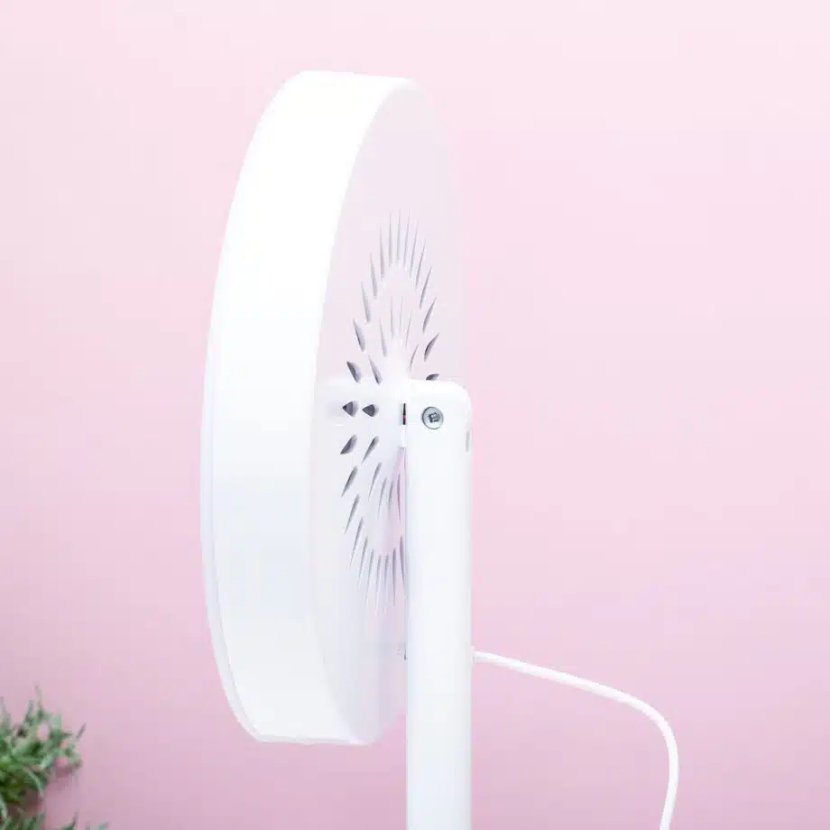 Make-up spiegel met verlichting en ventilator