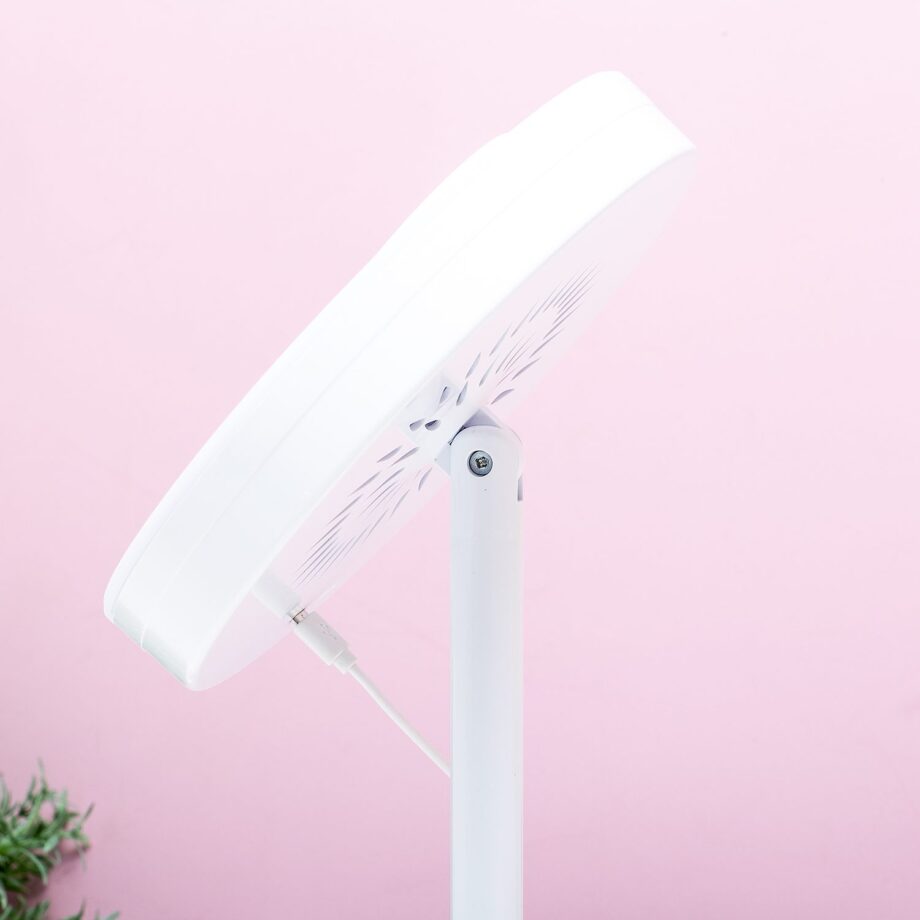 Make-up spiegel met verlichting en ventilator