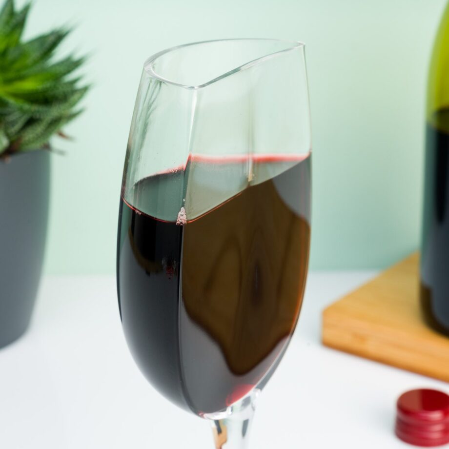 Half wijnglas