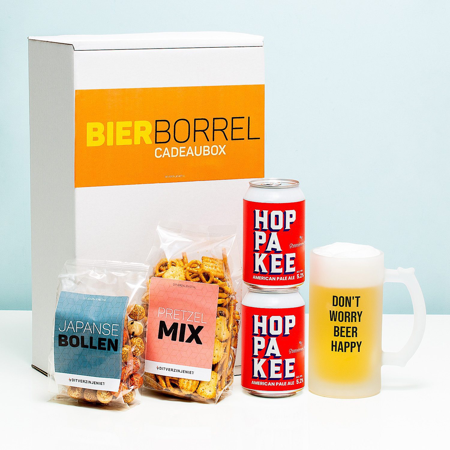 Cadeaubox Bier Borrelpakket Cadeaubox Bier Borrelpakket