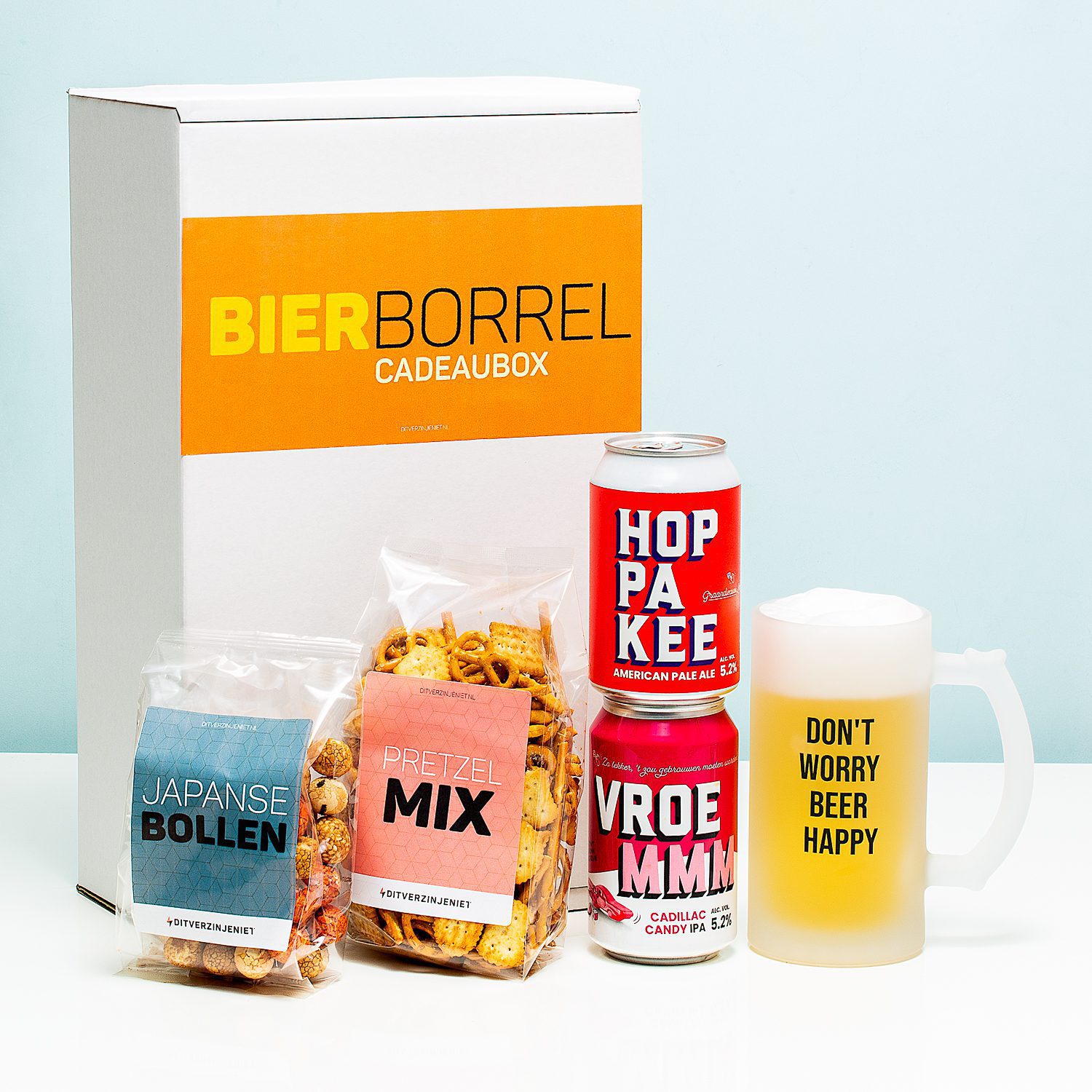 Cadeaubox Bier Borrelpakket Cadeaubox Bier Borrelpakket