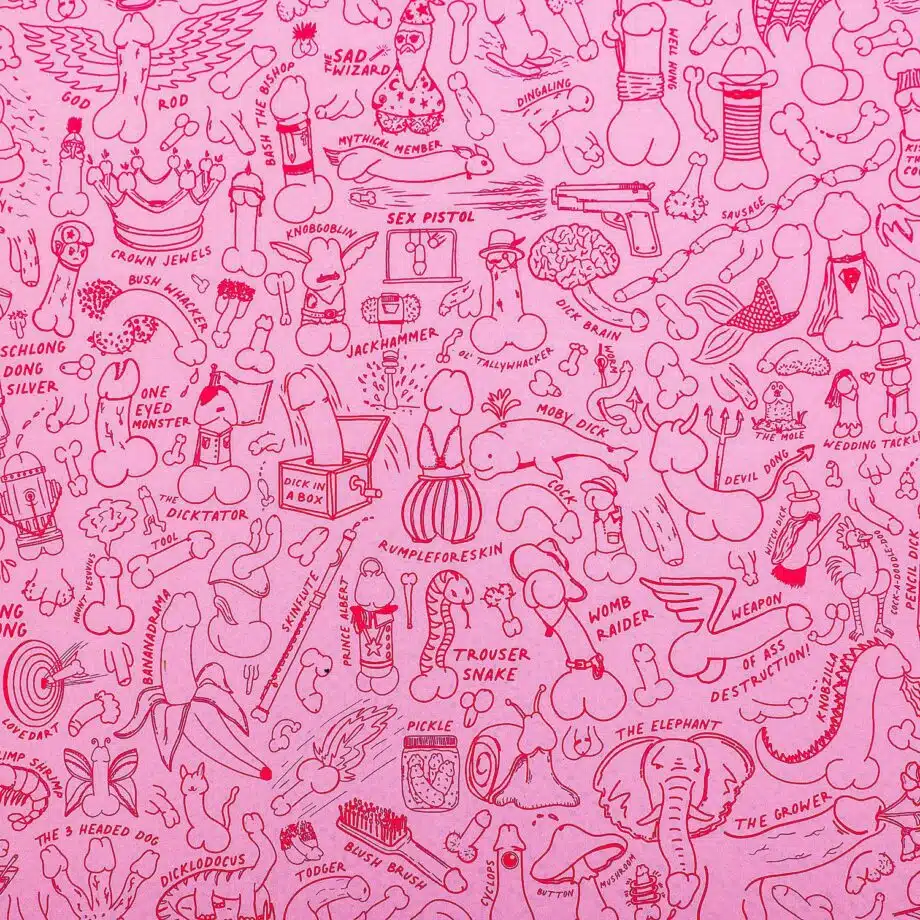 Penis puzzel (1000 stukjes)
